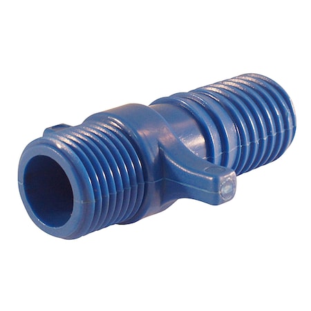 Apollo 3/4 in. x 1/2 in. Blue Polypropylene  Twister Insert x MPT ABTMA3412